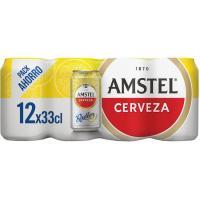 Cerveza AMSTEL Radler, pack lata 12x33 cl