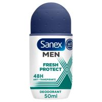 Desodorante para hombre dermo sensitive SANEX, roll on 50 ml