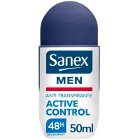 Desodorant per a home activi control SANEX, roll on 50 ml