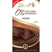 Xocolata negra sense sucre LINDT, tauleta 100 g