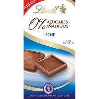 Chocolate con leche sin azúcar LINDT, tableta 100 g