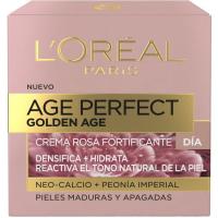 Crema rosa fortificant de dia L`OREAL Golden Age, pot 50 ml