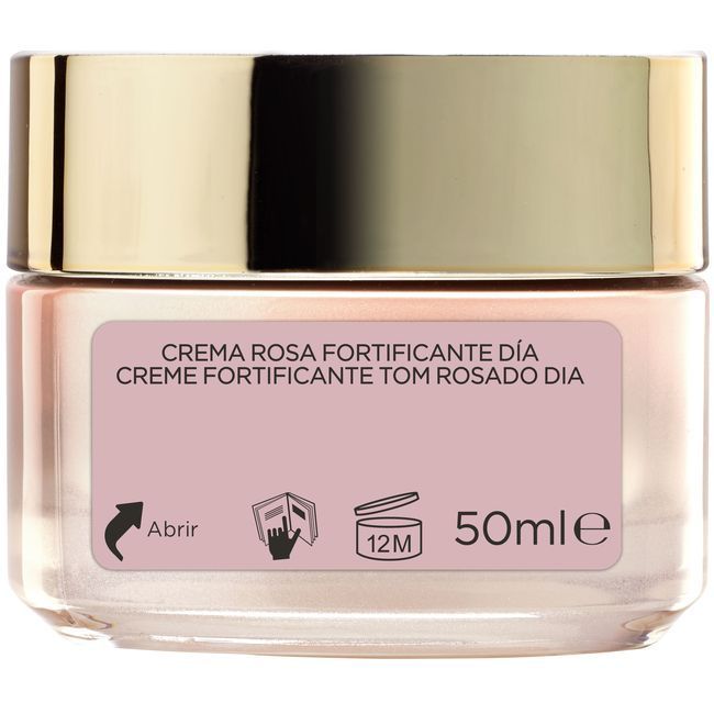 Crema rosa fortificante de día L`OREAL Golden Age, tarro 50 ml