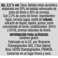 Cerveza AURUM RADLER, lata 33 cl