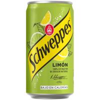 Refresco de limón SCHWEPPES, lata 25 cl