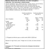 Refresco de limón SCHWEPPES, lata 25 cl