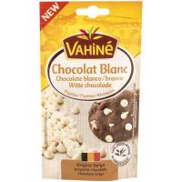 Gotas de xocolate blanc VAHINÉ, bossa 100 g