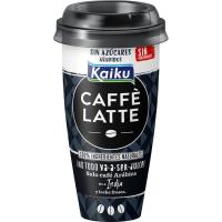 Caffe Latte sense sucre KAIKU, got 230 ml