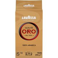 Café molido natural Qualita Oro LAVAZZA, caja 250 g