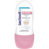 Desodorant pra dona pell sensible LACTOVIT, roll on 50 ml