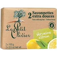 Jabón a la verbena-limón LE PETIT OLIVIER, pastilla 200 g