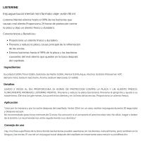Enjuague mentol LISTERINE, botella 95 ml