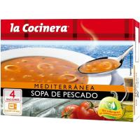 Sopa de pescado LA COCINERA, caja 500 g