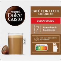 Cafè amb llet descafeïnat NESCAFÉ D. Gust, caixa 16 monodosis