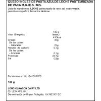 Queso azul Stilton DOP CLAWSON, tarro 100 g