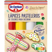 Lápices pasteleros colores DR.OETKER, caja 76 g