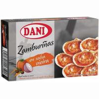 Zamburiñas en salsa de vieiras DANI, lata 106 g