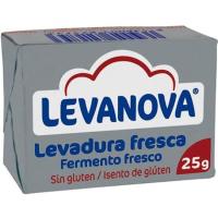 Llevat fresc LEVANOVA, pack 2x25 g