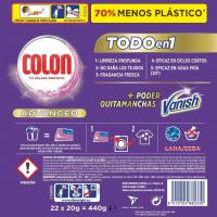 Detergent en càpsules COLON VANISH ADVANCE, bossa 22 dosi