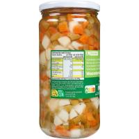 Macedonia de verduras EROSKI, frasco 400 g