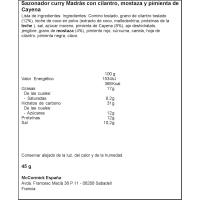 Curri madrás DUCROS, flascó 45 g