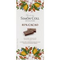 Xocolata 85% cacau SIMON COLL, tauleta 85 g