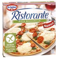 Pizza Ristorante Mozzarela sense gluten DR. OETKER, caixa 370 g