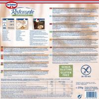 Pizza Ristorante Mozzarela sin gluten DR. OETKER, caja 370 g