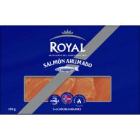 Salmón ahumado ROYAL, bandeja 150 g