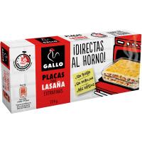 Lasanya directa al forn GALLO, caixa 224 g