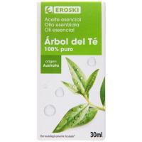 Aceite 100% puro Árbol del Té EROSKI, bote 30 ml