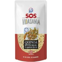 Quinoa integral-vermella SOS VIDASANIA, paquet 200 g