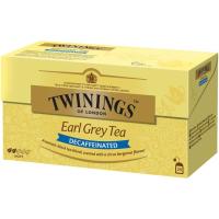 Te Earl Grey descafeïnat TWINING, caixa 25 sobres