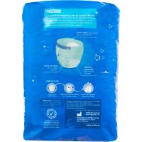 Pañal de noche 17-30 kg 4-7 años Talla 1 EROSKI, paquete 15 uds.