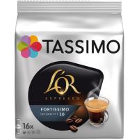 Cafè Espresso Fortissimo TASSIMO L`or, paquet 16 monodosis