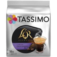 Cafè lungo profons TASSIMO L`or, paquet 16 monodosis