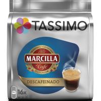 Cafè espresso descafeïnat TASSIMO M., paquet 16 monodosis