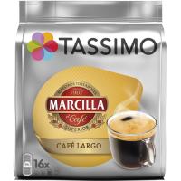 Cafè llarg TASSIMO Marcilla, paquet 16 monodosis