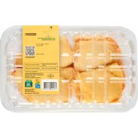 Contramuslo de pollo con piel EROSKI, bandeja aprox. 500 g