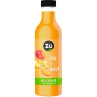 Suc de pinya-mango ZÜ, ampolla 75 cl.