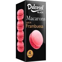 Macarón de frambuesa DULCESOL, 4 uni., paquete 80 g