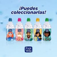 Agua mineral natural FONT VELLA, botella tapón sport 75 cl