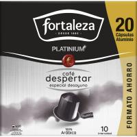 Café despertar compatible Nespresso FORTALEZA, caja 20 uds