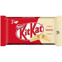 Barritas de chocolate blanco KIT KAT, pack 3x41,5 g