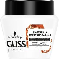 Mascarilla Reparación Total GLISS, tarro 300 ml