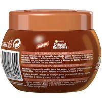 Mascarilla de coco-cacao ORIGINAL REMEDIES, tarro 300 ml