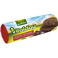 Galleta Crocant chocolate GULLÓN VITALDAY, paquete 280 g