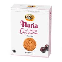 Galetes amb prunes 0% sucres afegits NURIA, caixa 410 g