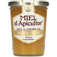 Mel amb gelea reial EL APICULTOR, flascó 250 g