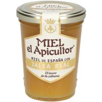 Miel con jalea real EL APICULTOR, frasco 250 g